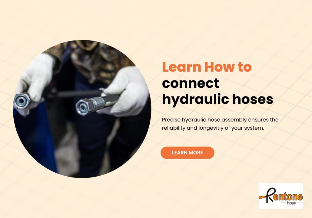 how to connect hydraulic hoses