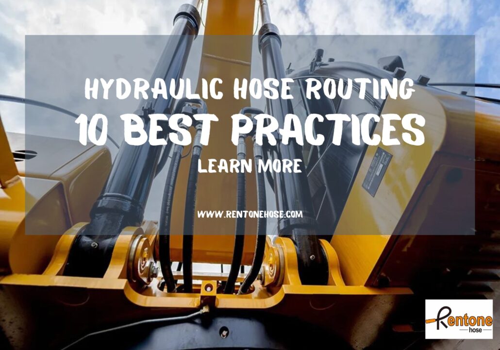 hydraulic hose routing