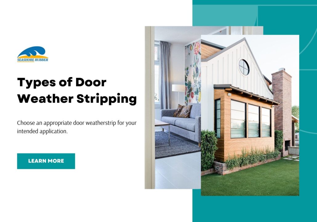 types of door weather stripping